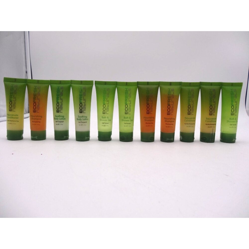 ECO Fresh Travel Size Shampoo and Conditioner 1.1‎ oz Travel Size LOT OF 11 New